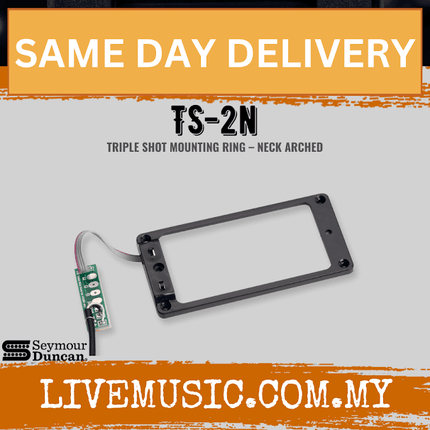 Seymour Duncan TS-2N Triple Shot Mounting Ring – Neck Arched