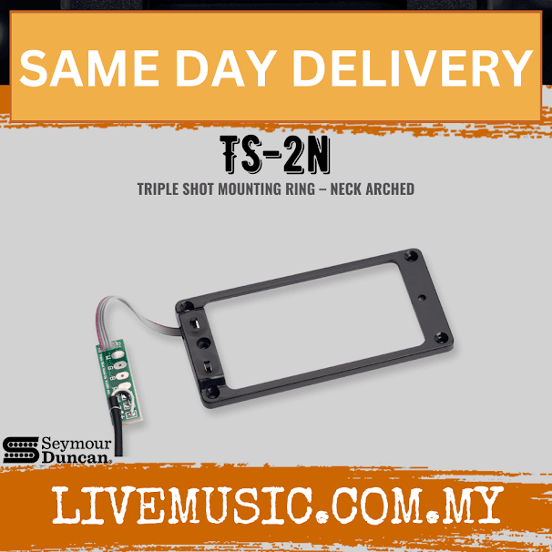 Seymour Duncan TS-2N Triple Shot Mounting Ring – Neck Arched