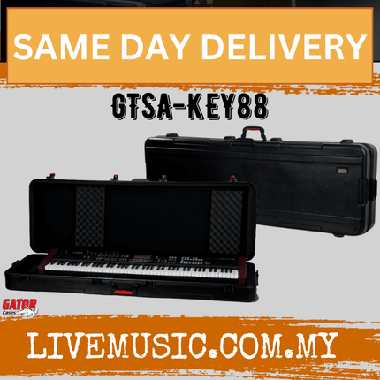 Gator GTSA-KEY88 TSA Hardshell Keyboard Case (GTSAKEY88/GTSA KEY88)