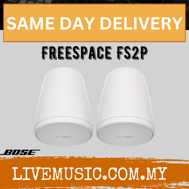 Bose FreeSpace FS2P Pendant-mount Loudspeaker - White ( FS2P )