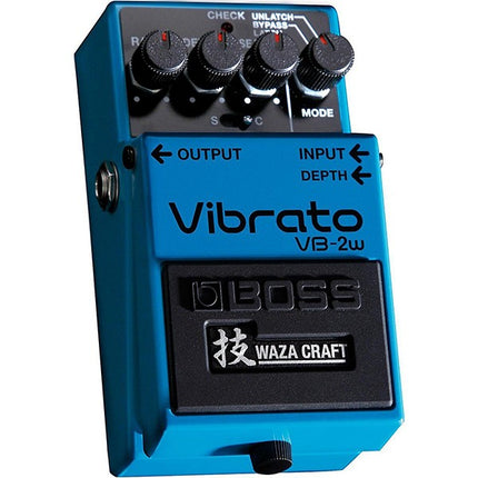 Boss VB-2W Waza Craft Vibrato Guitar Effects Pedal (VB2W)