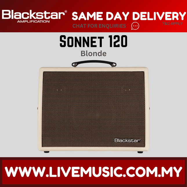 BLACKSTAR SONNET 120 Guitar Acoustic Amplifier Series - Blonde (SONNET120)
