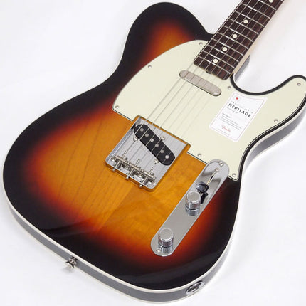 Fender Japan Heritage 60s Telecaster Custom Electric Guitar, Rosewood Fretboard - 3-Tone Sunburst