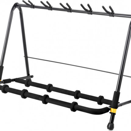 Hercules GS525B Plus 5-pc Guitar Display Rack W/ Casters ( GS525B-Plus / GS525BPlus )