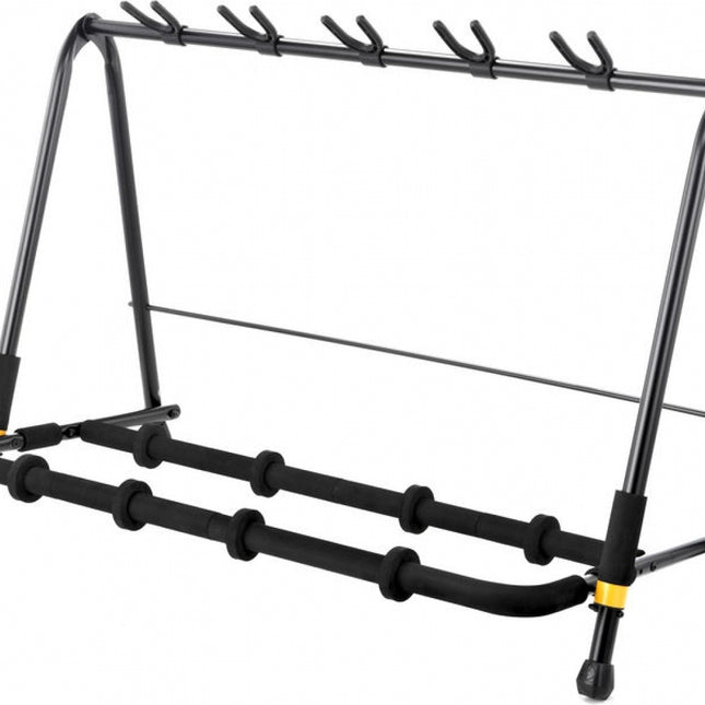 Hercules GS525B Plus 5-pc Guitar Display Rack W/ Casters ( GS525B-Plus / GS525BPlus )