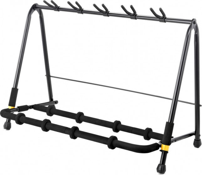Hercules GS525B Plus 5-pc Guitar Display Rack W/ Casters ( GS525B-Plus / GS525BPlus )
