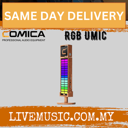 Comica Audio RGB Umic Cardioid Condenser USB Microphone (RGB-UMIC)