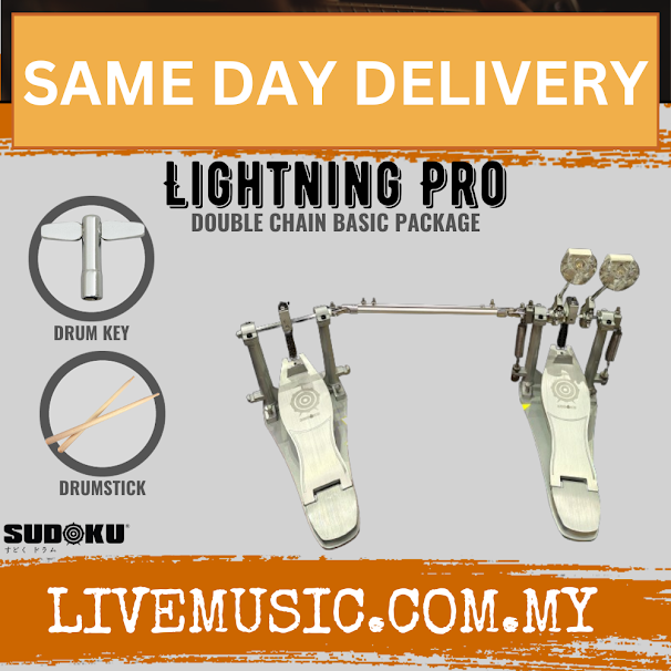 Sudoku Lightning Pro Direct Drive/ Double Chain Drum Double Pedal Twin Pedal