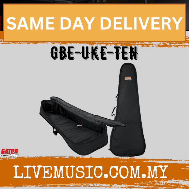 Gator GBE-UKE-TEN Tenor Ukulele Gig Bag (GBEUKETEN)