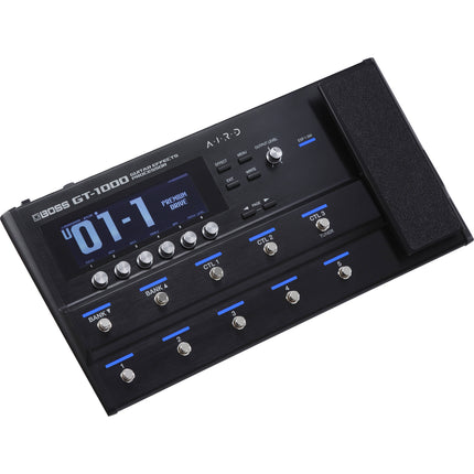 Boss GT-1000 Mulit-Effects Guitar Pedal with Adapter (GT1000)