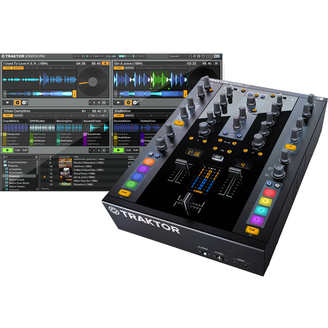 Native Instruments Traktor Kontrol Z2 2+2 Channel DJ Mixer