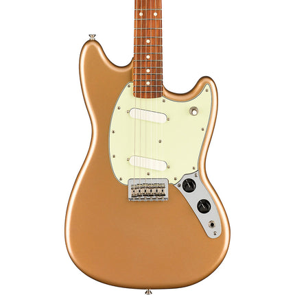 Fender Player Mustang Electric Guitar, Pau Ferro Fretboard -  Firemist Gold
