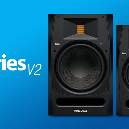 PreSonus R80 V2 8" Powered Studio Monitor - Pair ( R80v2 )
