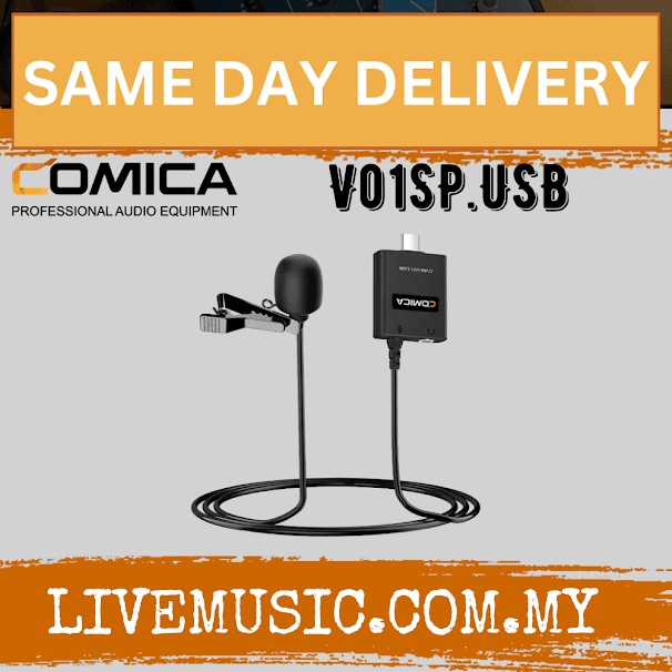 Comica Audio V01SP USB Lavalier Microphone (V01-SP)