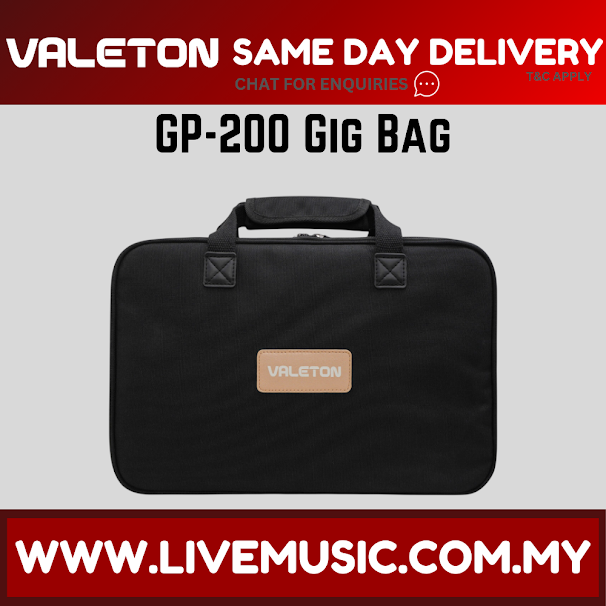 Valeton GPB-1 Gig Bag For GP-200 Multi Effect Pedal ( GP200 GP 200 GPB1 GPB 1 )