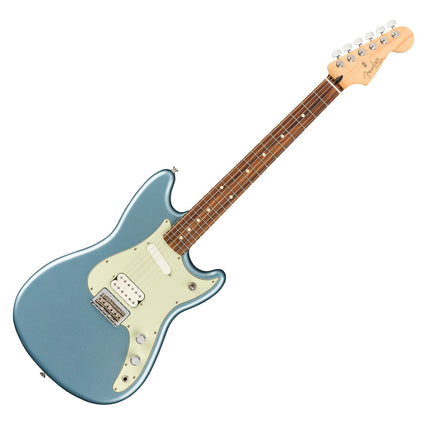 Fender Player Duo-Sonic HS Electric Guitar, Pau Ferro Fretboard - Ice Blue Metallic