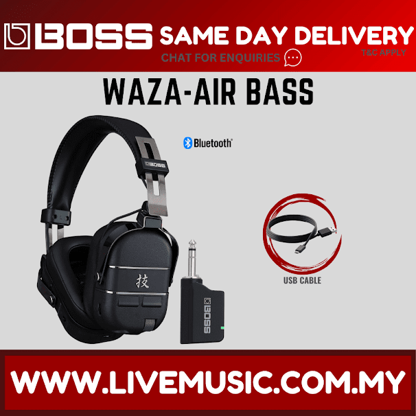 Boss Waza-Air Bass Guitar Wireless Headphone Amp ( Waza Air Bass )