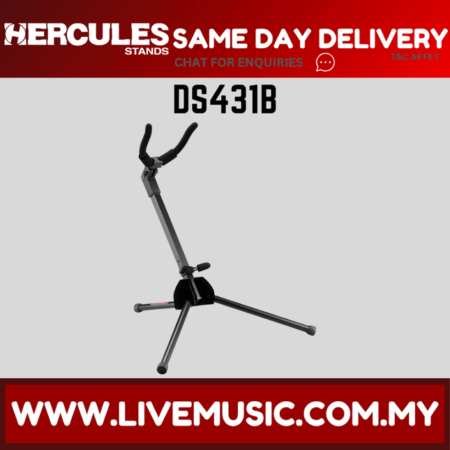 Hercules DS431B Travlite Alto Saxophone Stand