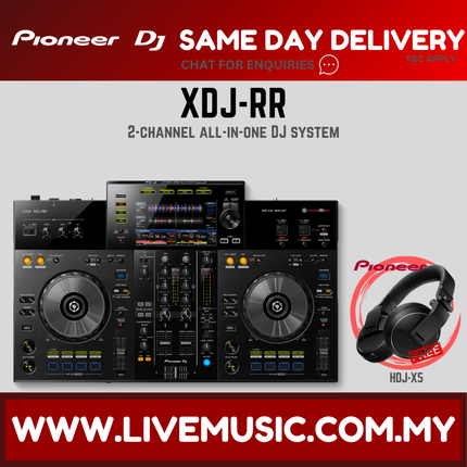 Pioneer DJ XDJ-RR Digital rekordbox DJ System With Monitor Speaker And Case (XDJ RR/XDJRR)