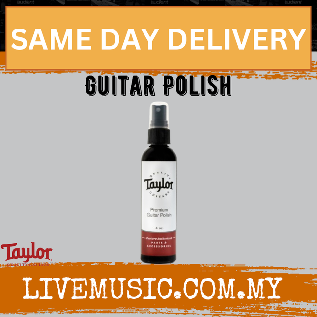 Taylor premium guitar polish bottle with spray cap, 4 oz