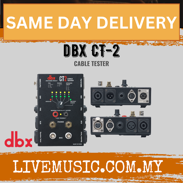 Dbx By Harman CT-2 Cable Tester ( CT2 / CT 2 )