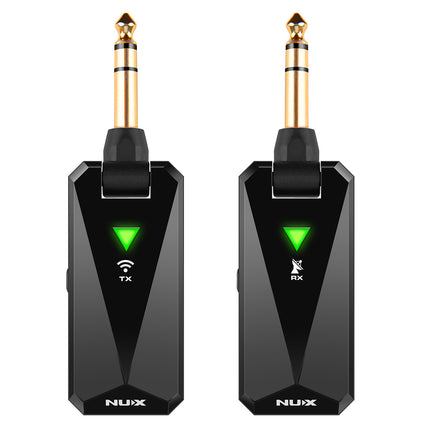 Nux B-5RC 2.4GHz Wireless System Guitar Transmitter Receiver With Charging Case (B5RC B5 RC)