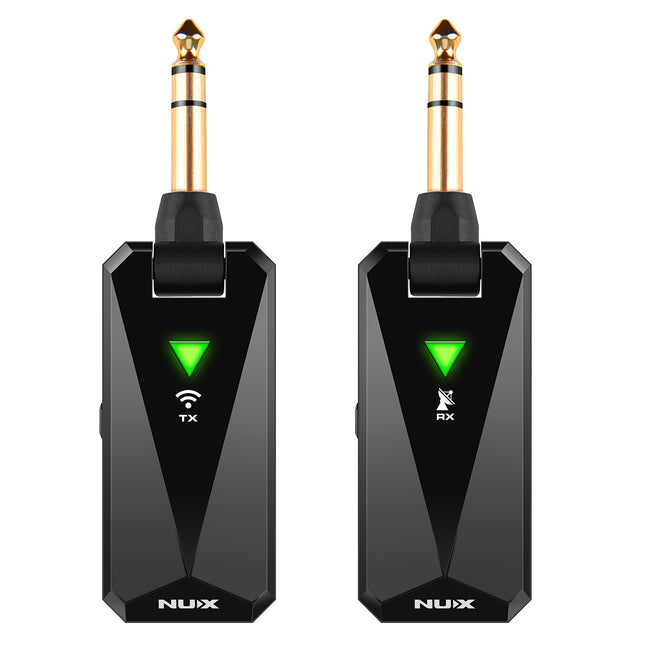 Nux B-5RC 2.4GHz Wireless System Guitar Transmitter Receiver With Charging Case (B5RC B5 RC)