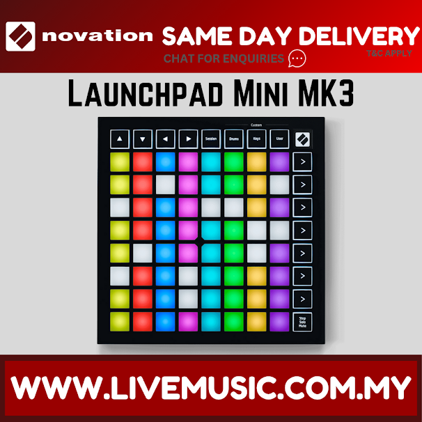 Novation Launchpad Mini MK3 USB MIDI Controller Launch Pad Controller