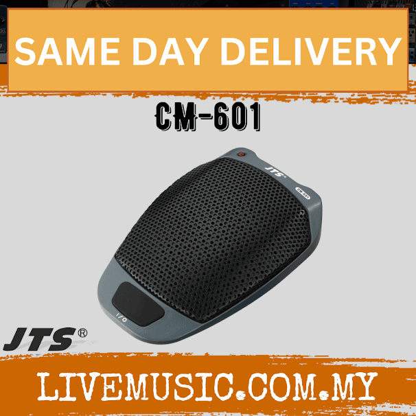 JTS CM-601 Electret Boundary Microphone ( CM601 / CM 601 )