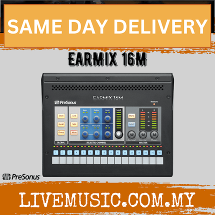 PreSonus EarMix 16M AVB Personal Monitor Mixer