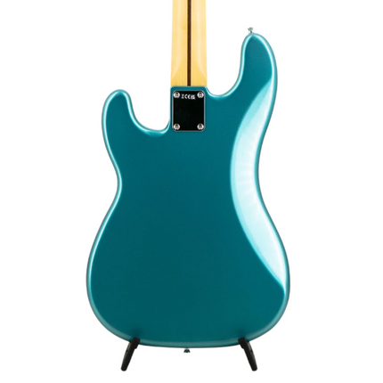 Fender FSR Collection Hybrid II Precision Bass Guitar, RW FB, Teal Green Metallic