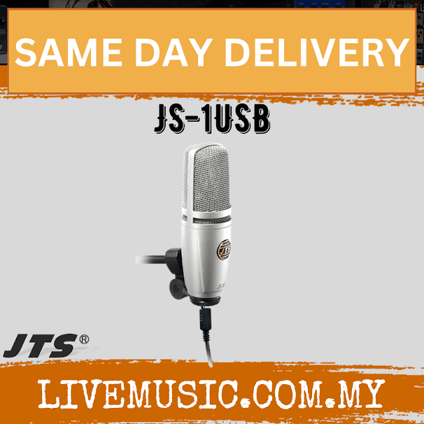JTS JS-1USB USB Large Diaphragm Condenser Microphone ( JS 1USB / JS1USB )