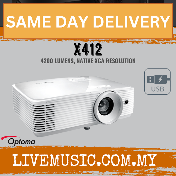 Optoma X412 Ultra-bright Performance Projector ( X-412 / X 412 )