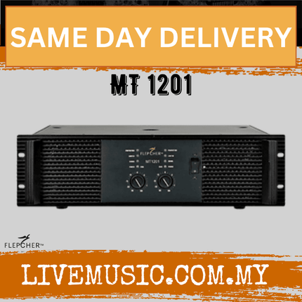 Flepcher MT1201 Power Amplifier ( MT-1201 / MT 1201 )