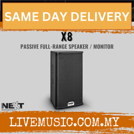 Next Audio X8 Full-Range Speaker/Monitor ( X-8 / X 8 )