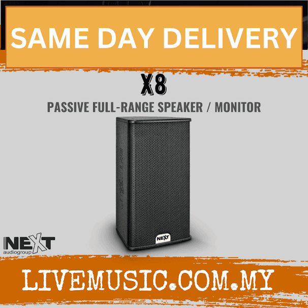 Next Audio X8 Full-Range Speaker/Monitor ( X-8 / X 8 )