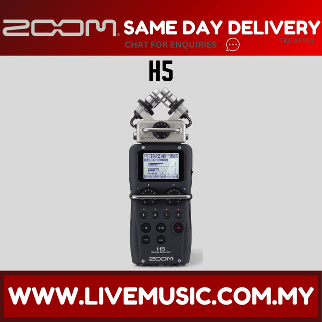 Zoom H5 - Handy Recorder (H-5/H 5)