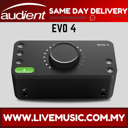 Audient EVO 4 USB Audio Interface (EVO4/EVO-4)
