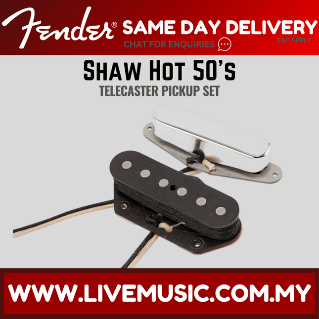 Fender Shaw Hot 50s Telecaster Pickup Set