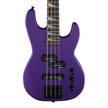 Jackson JS1X JS Series Concert Bass Minion Guitar, Amaranth Fretboard - Pavo Purple