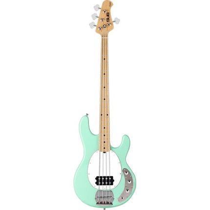 Sterling Ray4 Stingray 4-String Electric Bass Guitar Maple Fretboard - Mint Green (Ray-4/Ray 4)