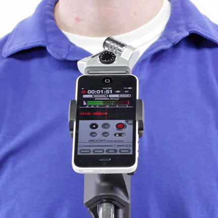 Zoom IQ6 Stereo Mic For IOS XY Stereo Recording Microphone With Lightning (IQ 6/IQ-6)
