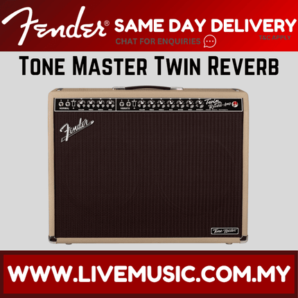 Fender Tone Master Twin Reverb Guitar Amplifier - Blonde