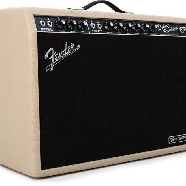 Fender Tone Master Deluxe Reverb Guitar Amplifier - Blonde