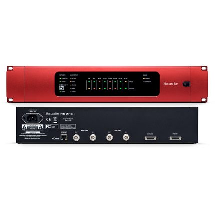 Focusrite Rednet 5 32 x 32 Ethernet Audio Network Digital I/O for Pro Tools HD