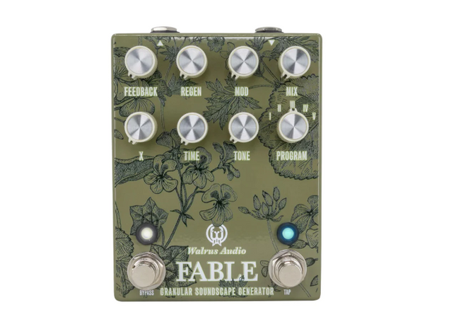 Walrus Audio Fable Granular Soundscape Generator Delay Guitar Effects Pedal, Floral Series 2024