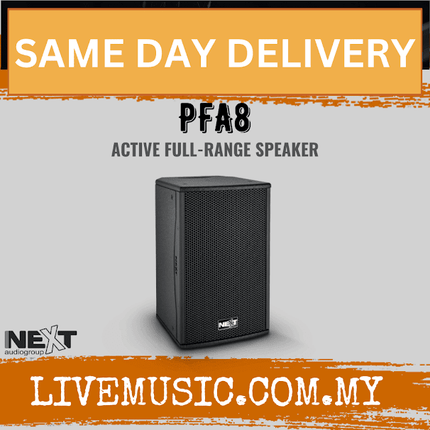 Next Audio PFA8 Active Full-Range Speaker ( PFA-8 / PFA 8 )