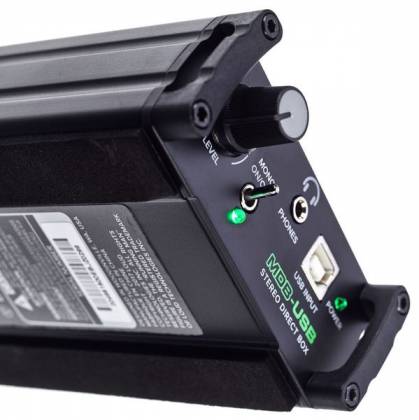 Mackie MDB-USB USB Stereo Direct Box DI Box (MDB USB/MDBUSB)