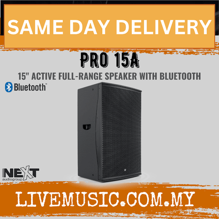 Next Audio Pro15a 15" Active Full-range Speaker ( Pro-15a / Pro 15a )