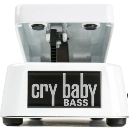 Jim Dunlop 105Q Cry Baby Bass Wah Pedal - White (105-Q / 105 Q)